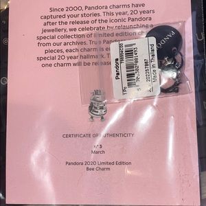 Pandora 2020 Limited Edition Bee Charm SOLD